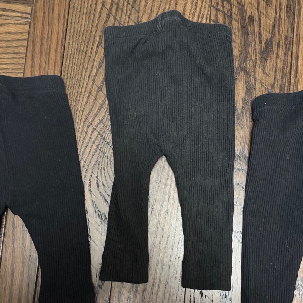 Old Navy Kids Black Leggings Trio - Picture 6 of 7